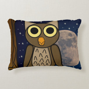 Cojín Decorativo Búho nocturno