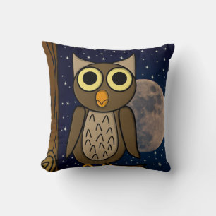 Cojín Decorativo Búho nocturno