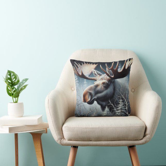 Cojín Decorativo Bull Moose (Silla)