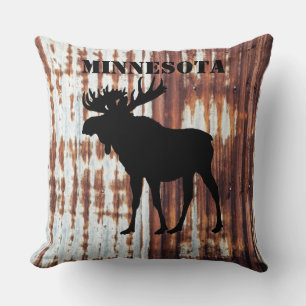 Cojín Decorativo Bull Moose Minnesota