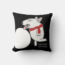 Cojín Decorativo Bull Terrier Doodle 2way