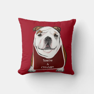 COJÍN DECORATIVO BULLDOG