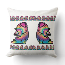 Bulldog de Yoga Groovy: Colores divertidos de Tie 