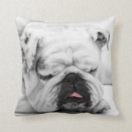 Cojín Decorativo Bulldog durmiente