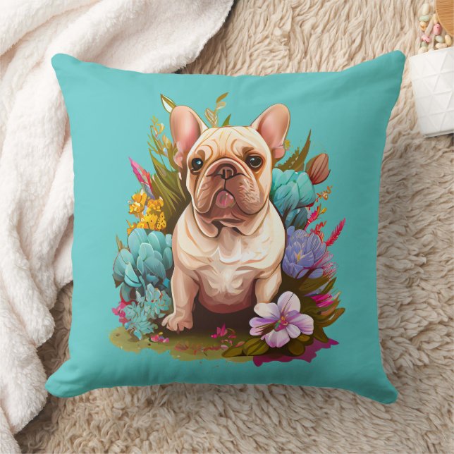 Cojín Decorativo Bulldog Francés (Manta)