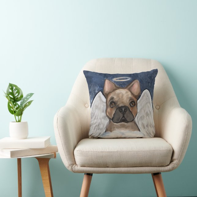 COJÍN DECORATIVO BULLDOG FRANCÉS       (Silla)