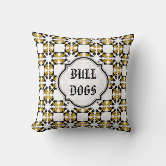 Cojín Decorativo Bulldog Francés Dorado