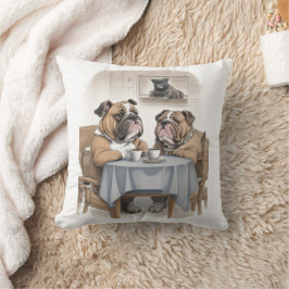 Cojín Decorativo Bulldog gracioso