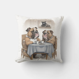 Cojín Decorativo Bulldog gracioso