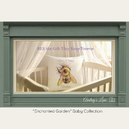 Cojín Decorativo Bumblebee Nursery Pillow | Whimsical Garden