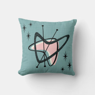 Cojín Decorativo Bumeranes atómicos y explosiones de estrellas de m