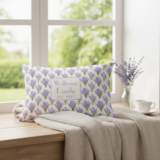 Cojín Decorativo Bunches de Lavender personalizado (Subido por el creador)