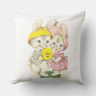 Cojín Decorativo Bunnies de Pascua
