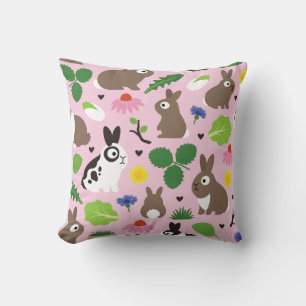 Cojín Decorativo Bunnies Y Sus Tratamientos
