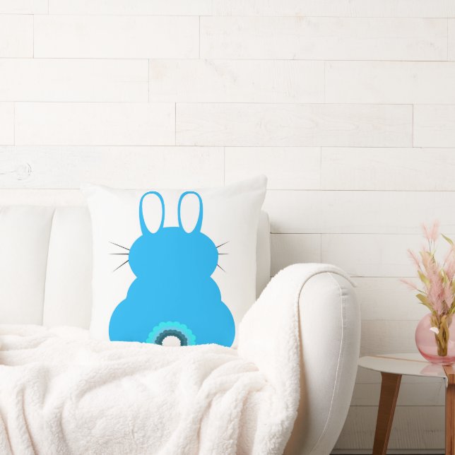 Cojín decorativo Bunny azul cielo (Sofá)
