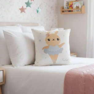 Cojín Decorativo Bunny ballerina pillow, bunny ballerina cushion,