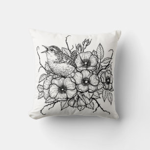 Cojín Decorativo Buquete de Wren