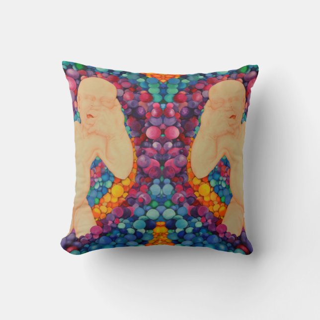 Cojín Decorativo Burbujas (Anverso)