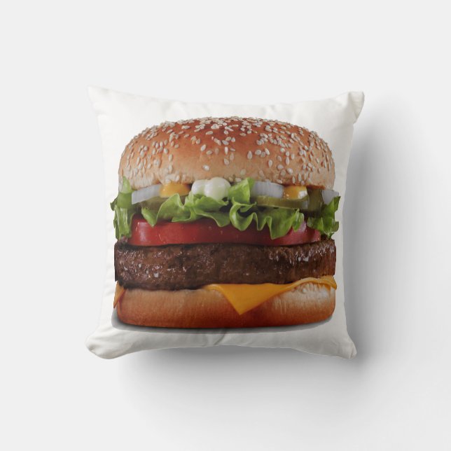COJÍN DECORATIVO BURGER PLUS (Anverso)