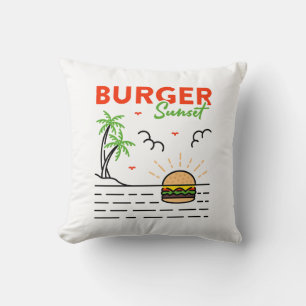 Cojín Decorativo Burger Sunset