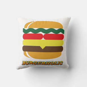 Cojín Decorativo Burgerholic