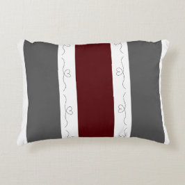 Cojín Decorativo Burgundy Blizzard Love