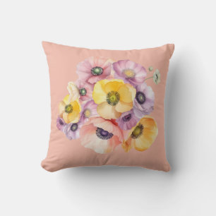 Cojín Decorativo Burst. de Anemones