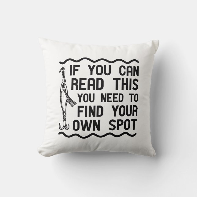 Cojín Decorativo Buscar su propio punto de vista (Anverso)