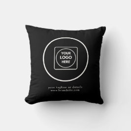Cojín Decorativo Business Corporate Minimalist Logo Throw Pillow