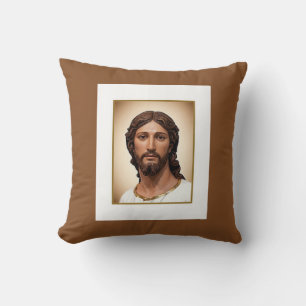 Cojín Decorativo BUSTO DE CRISTO EL SALVADOR por MICHELANGELO 2026