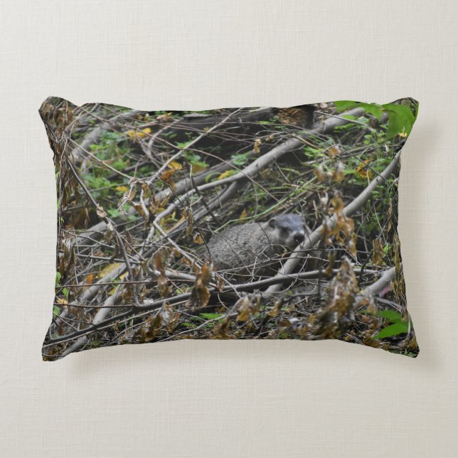 Cojín Decorativo Busy Beaver (Anverso)