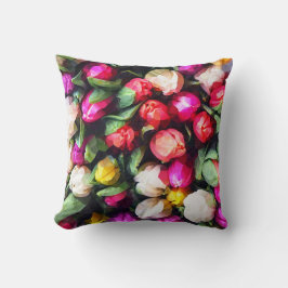 COJÍN DECORATIVO BUTTON ROSES