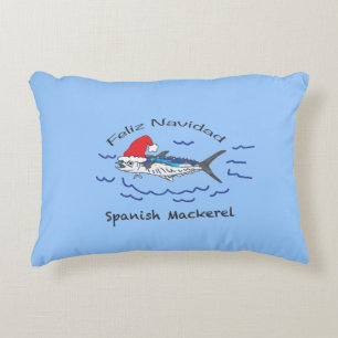 Cojín Decorativo Caballa española de Feliz Navidad