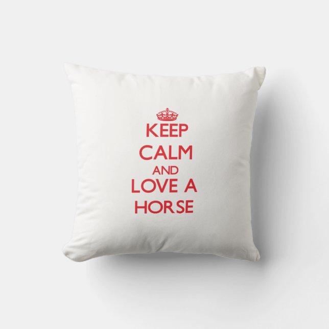 Cojín Decorativo Caballo (Anverso)