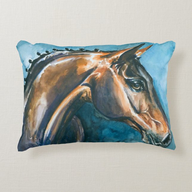 Cojín Decorativo Caballo (Anverso)