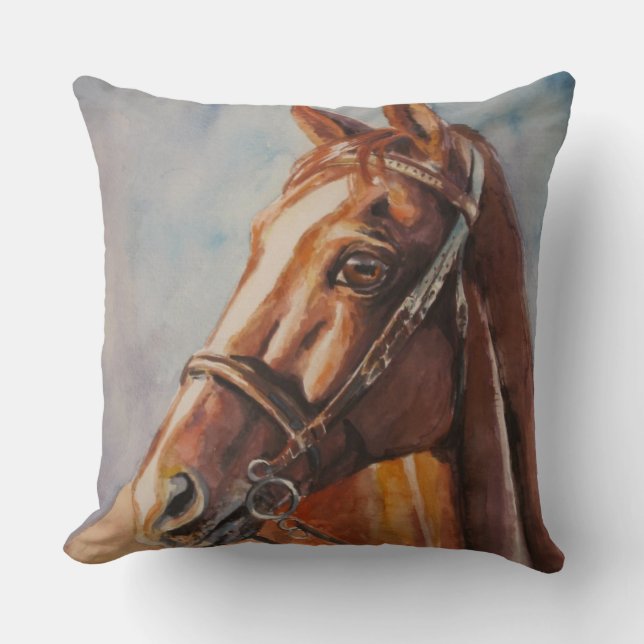 Cojín Decorativo Caballo 2 (Anverso)