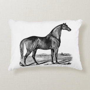 Cojín Decorativo Caballo Antiguo de Pie