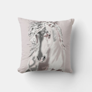 Cojín Decorativo Caballo blanco