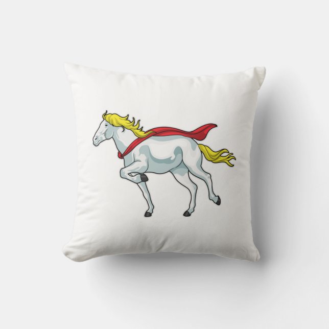 Cojín Decorativo Caballo de caballo (Anverso)