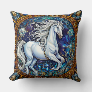Cojín Decorativo Caballo de Cuento de Hadas