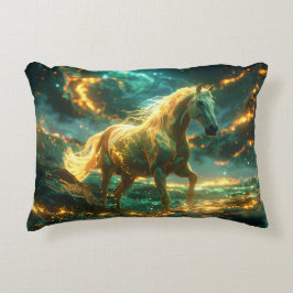 COJÍN DECORATIVO CABALLO DE FUEGO - ZODÍACO CHINO - 