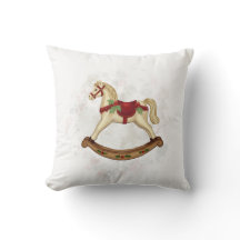 Caballo de Juguete Navideño Antiguo