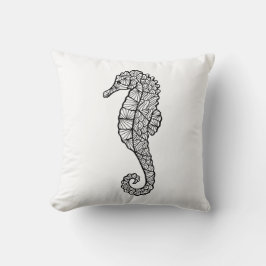 Cojín Decorativo Caballo de mar inspirado