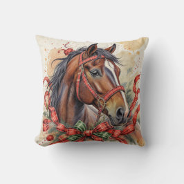 Cojín Decorativo Caballo de navidades