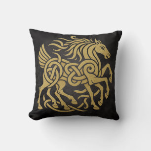 Cojín Decorativo Caballo de Ocho Patas Sleipnir Diseño Mitología Nó