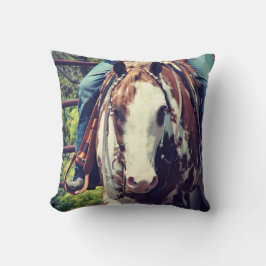 Cojín Decorativo Caballo de pintura occidental