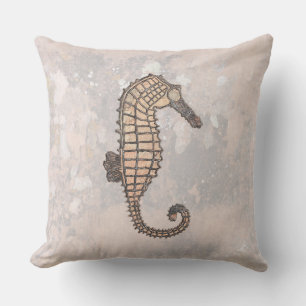 Cojín Decorativo Caballo del Mar de Roca habla cañones, Nuevo Méxic