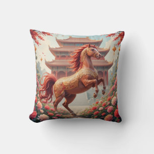 Cojín Decorativo Caballo en año de china 