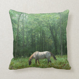 Cojín Decorativo Caballo en prado