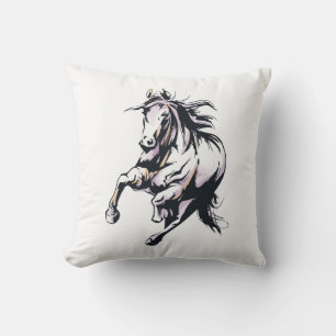 Cojín Decorativo Caballo Equitación Poni Vaquero Occidental